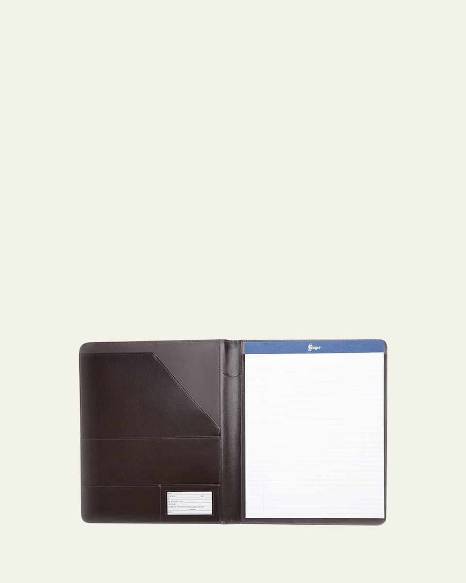 Executive Leather Writing Portfolio